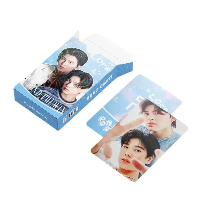 92 Small Thai Star PONDPHUWIN Photo Cards Instant Photo Cards Star Collection Cards and Self-printed LOMO Cards in Stock