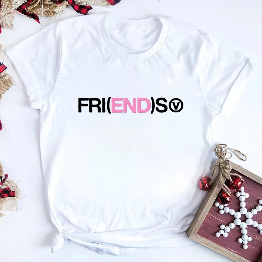 Fri(end)s Taehyung Shirt Kpop V New Single Shirt Taehyung Merch Shirt Kpop Taehyung Friends Shirt kpop Harajuku Print Top Tshirt