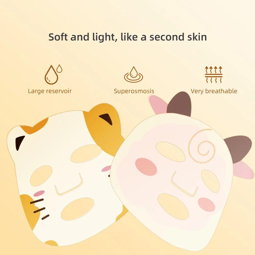 Children Face Mask Infant Child Moisturizing Mask Moisturizing Special Mask For Students Babies Skin Care Facial
