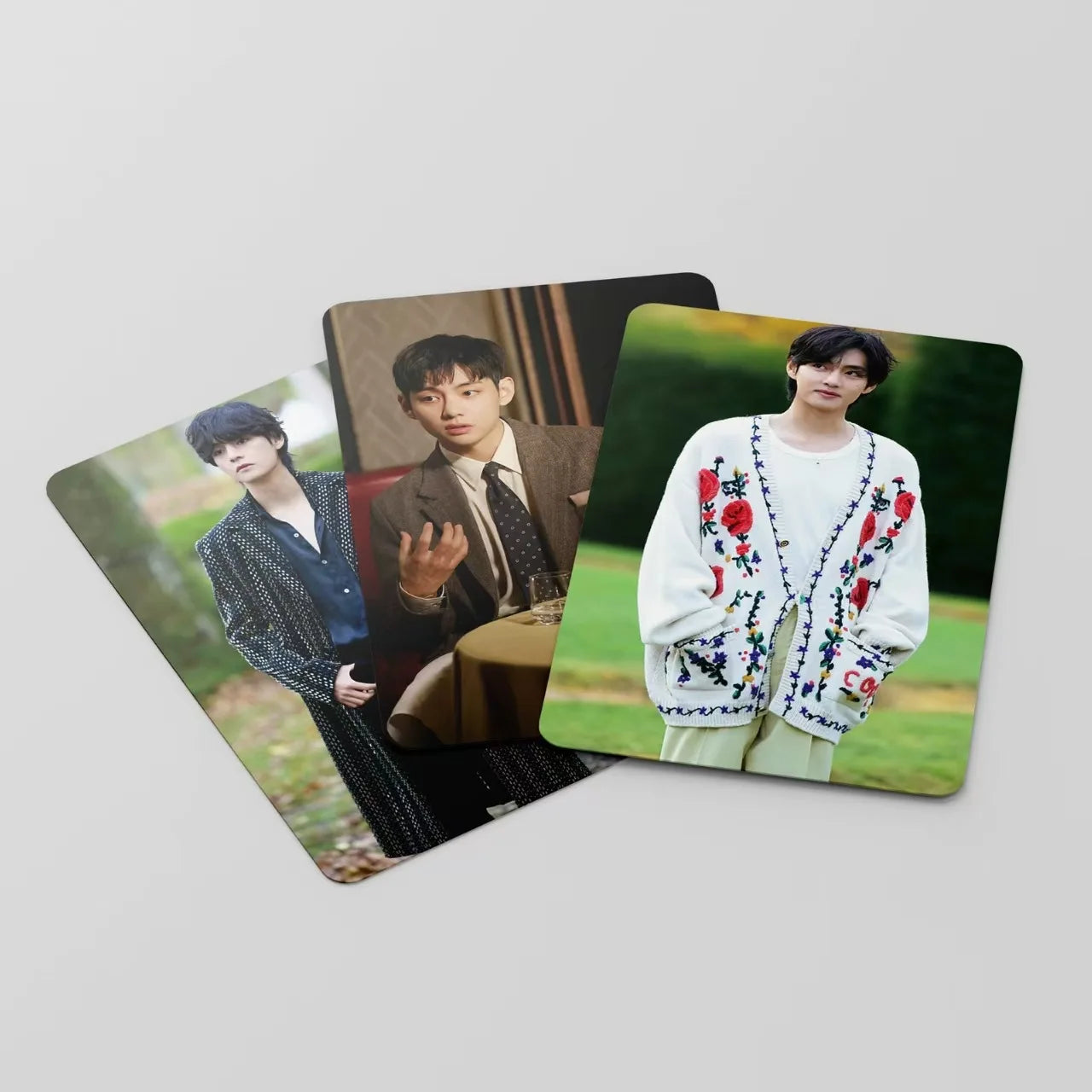55pcs/Set Kpop TaeHyung Solo Album WINTER AHEAD Lomo Cards Idol HD Photo Cards for Fans To Collect Cards
