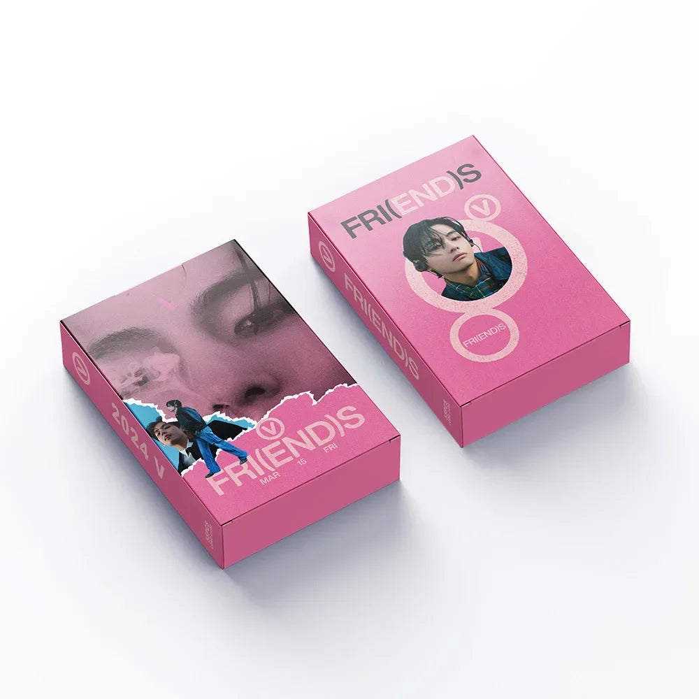 55PCS Kpop Idol New Album HOPE ON THE STAGE WINTER AHEAD FRIENDS THV Lomo Card Photocards Postcards Fans Collection Merch