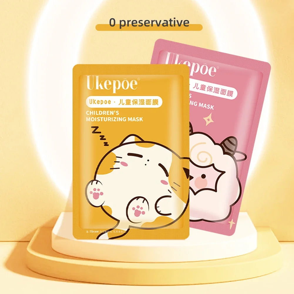 Children Face Mask Infant Child Moisturizing Mask Moisturizing Special Mask For Students Babies Skin Care Facial