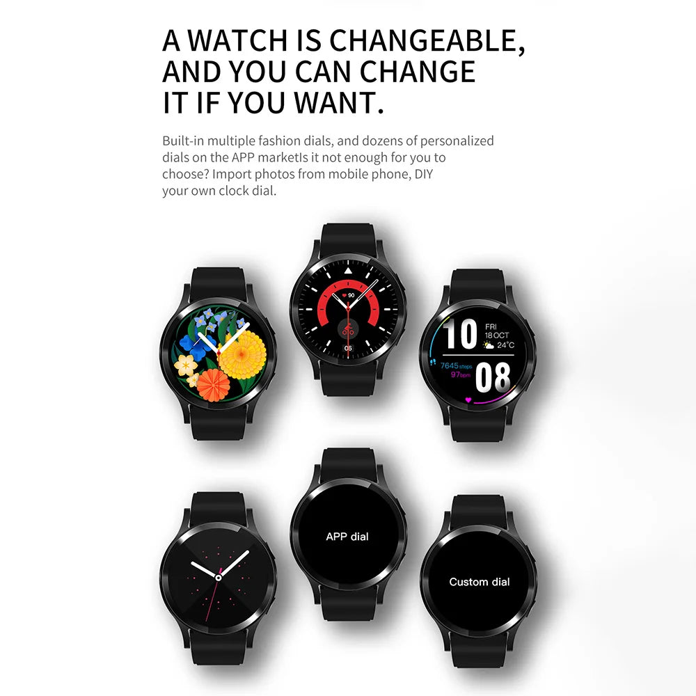 2025 New Bluetooth Call Smart Watches Pro 1.32” Inch 160*160 Custom Dials Sport Men And Woman Health Monitor Smartwatch For Man