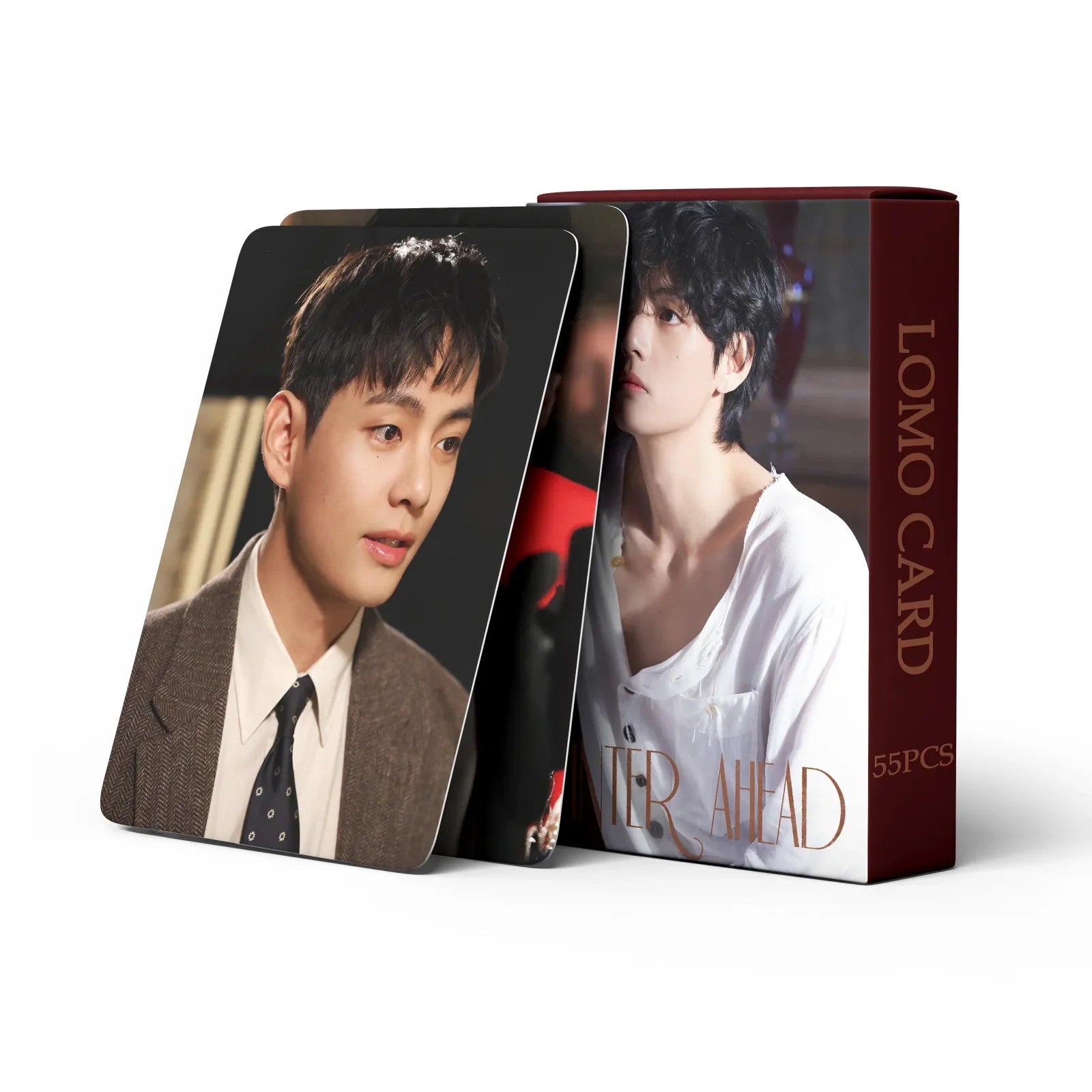 55PCS Kpop Idol New Album HOPE ON THE STAGE WINTER AHEAD FRIENDS THV Lomo Card Photocards Postcards Fans Collection Merch