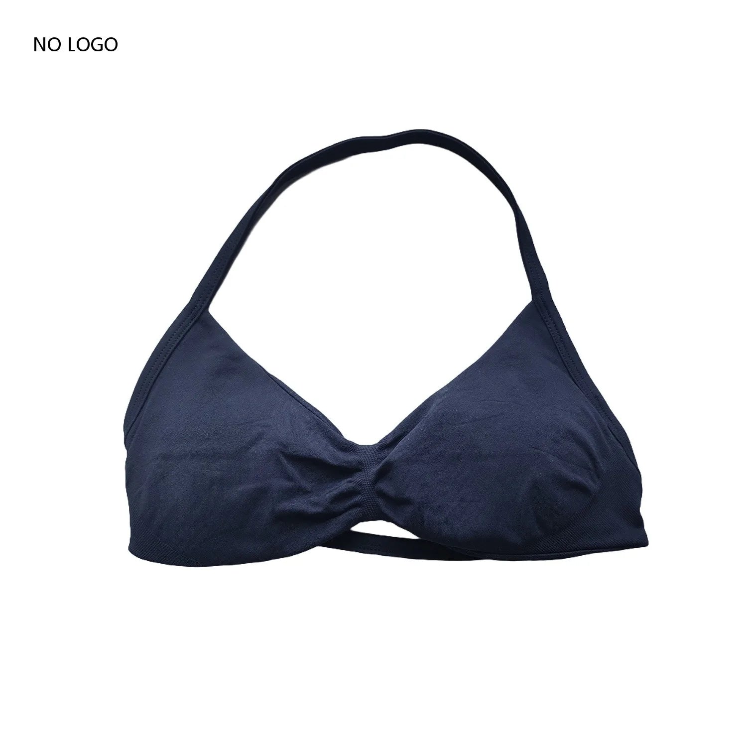 ARFTE Sports Bra Strappy Backless Yoga Gym Bra Removable Cups Women Workout Clothing Gym Top Halter Sport Bras