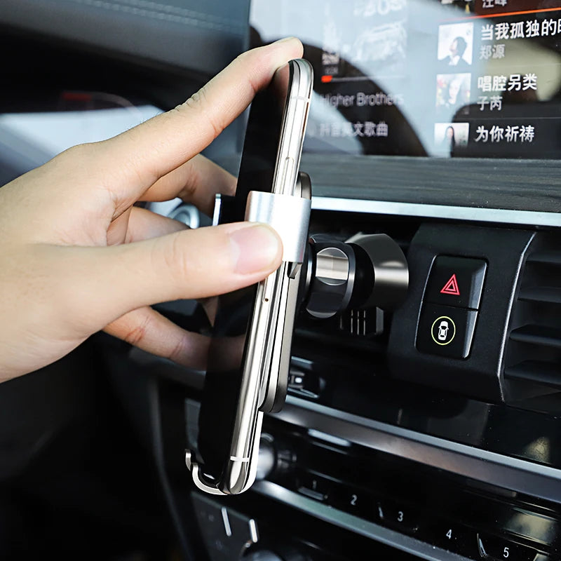 ABS Car Phone Holder 360 Rotation Gravity Auto Grip Bracket For Seat Cupra FR Leon Ibiza Mk3 5F 6J Ateca Sportcoup Exeo Altea