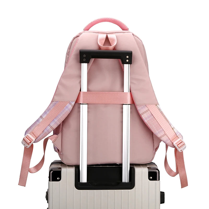 3pcs Set Kpop Demon Hunters Backpack Students Girl Lightweight School Bags Teenager Travel Rucksack Back To School Back Pack