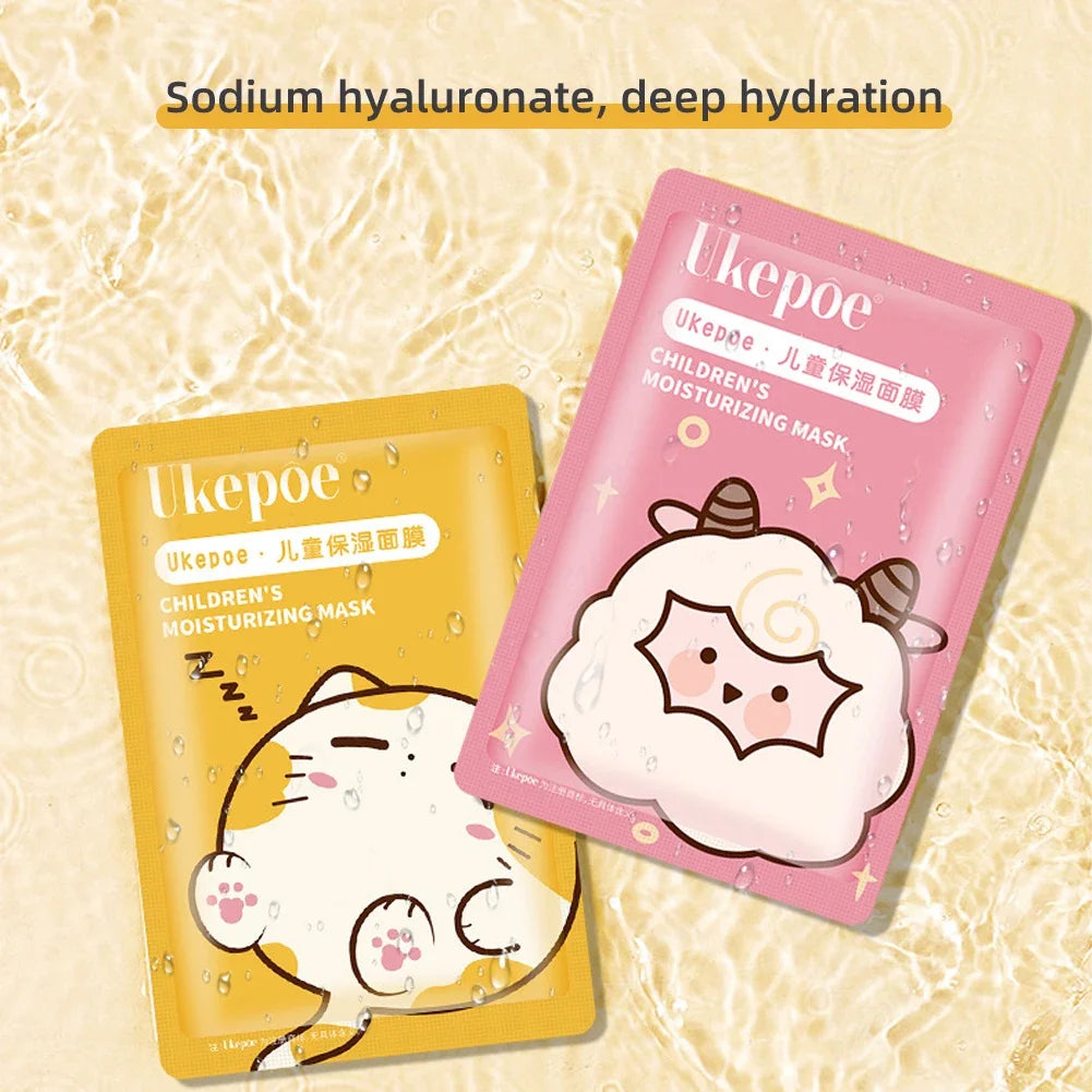 Children Face Mask Infant Child Moisturizing Mask Moisturizing Special Mask For Students Babies Skin Care Facial