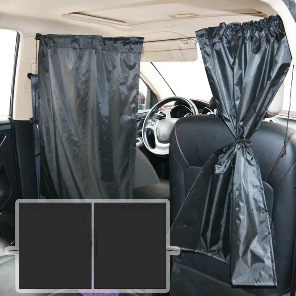 Car Partition Shade Car Privacy Partition Curtain Interior Insulation Rear Private RV Shade Shade Shade