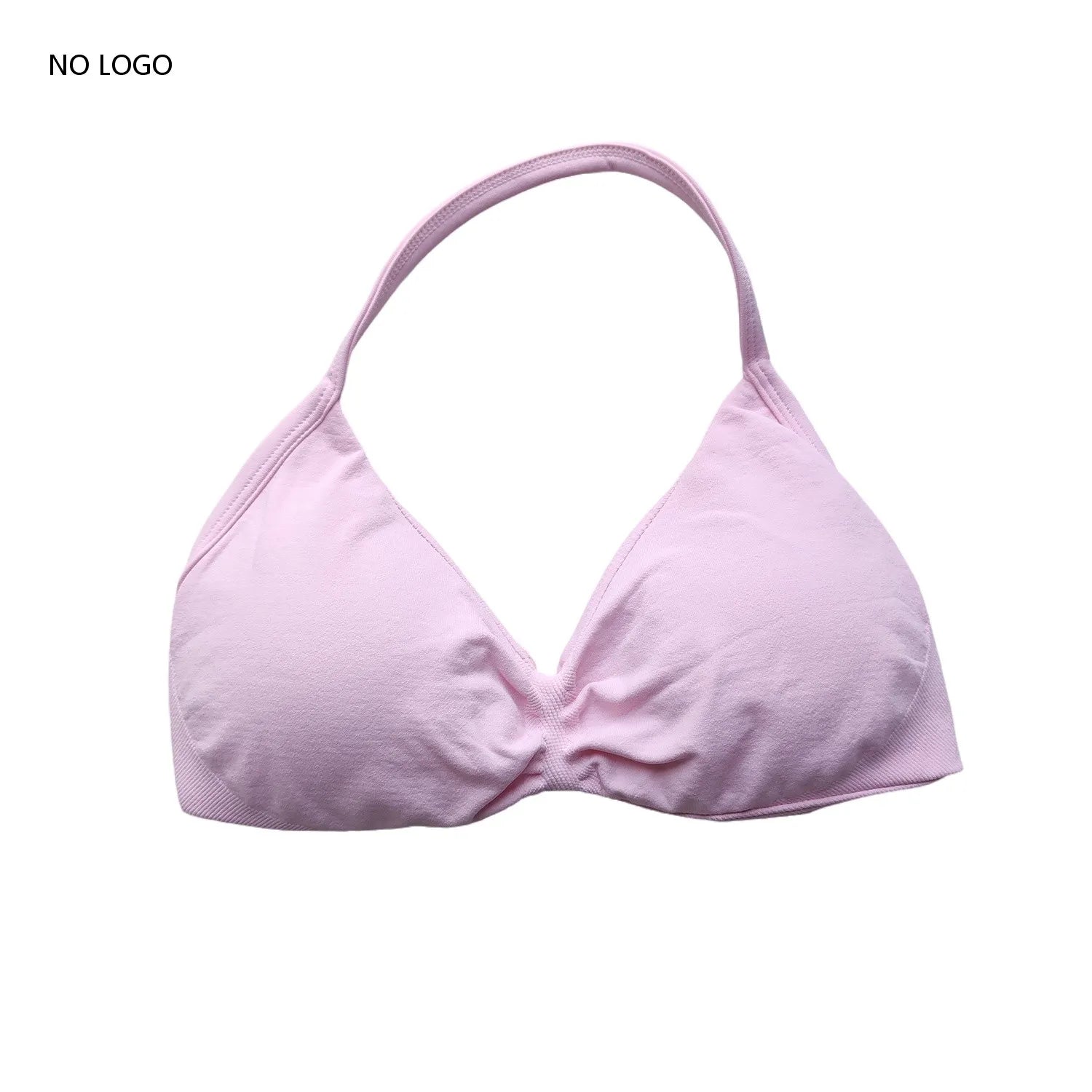 ARFTE Sports Bra Strappy Backless Yoga Gym Bra Removable Cups Women Workout Clothing Gym Top Halter Sport Bras
