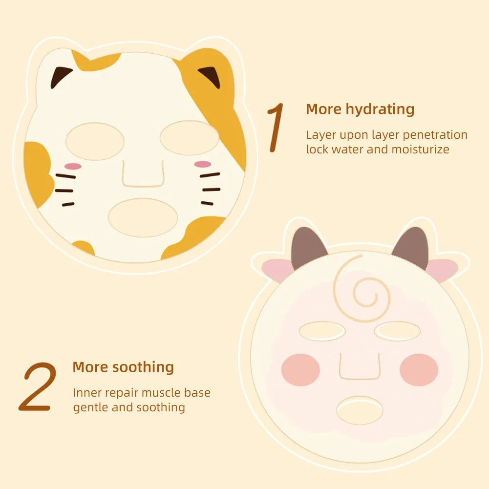 Children Face Mask Infant Child Moisturizing Mask Moisturizing Special Mask For Students Babies Skin Care Facial