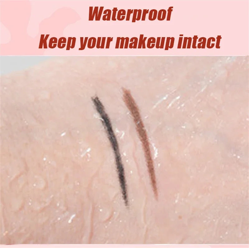 1pcs Beauty Eyeliner Pencil Eyeliner Gel Pen Waterproof Long Lasting Silkworm Pen Black Brown Eyeliner for Beginners Eye Makeup
