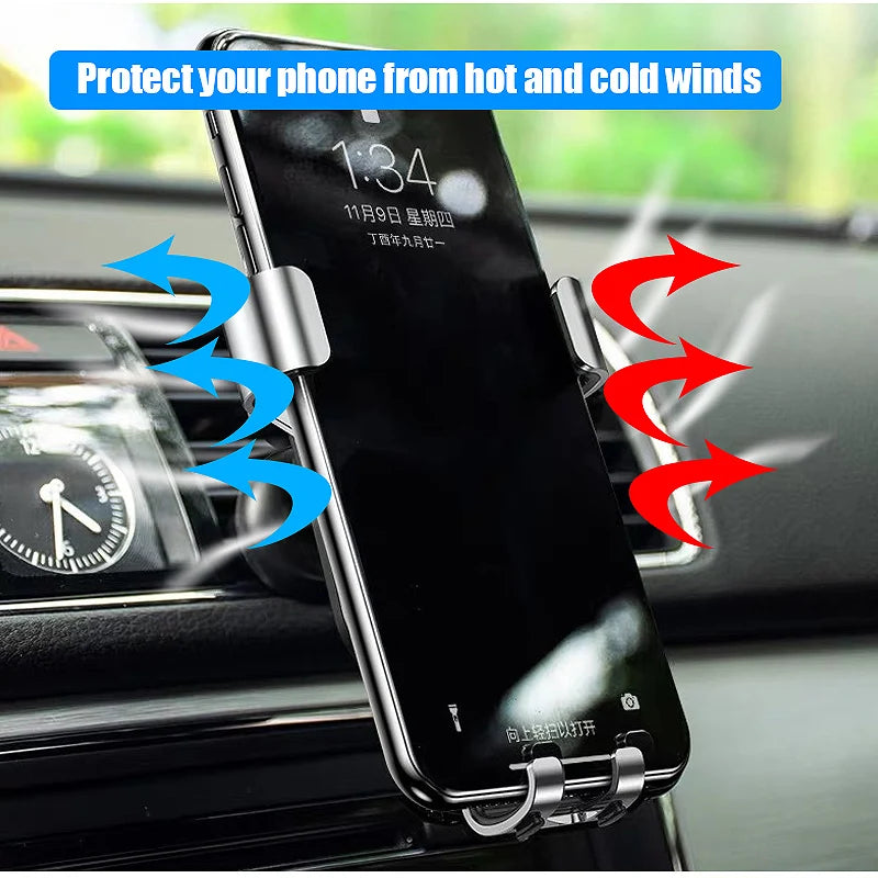 ABS Car Phone Holder 360 Rotation Gravity Auto Grip Bracket For Seat Cupra FR Leon Ibiza Mk3 5F 6J Ateca Sportcoup Exeo Altea